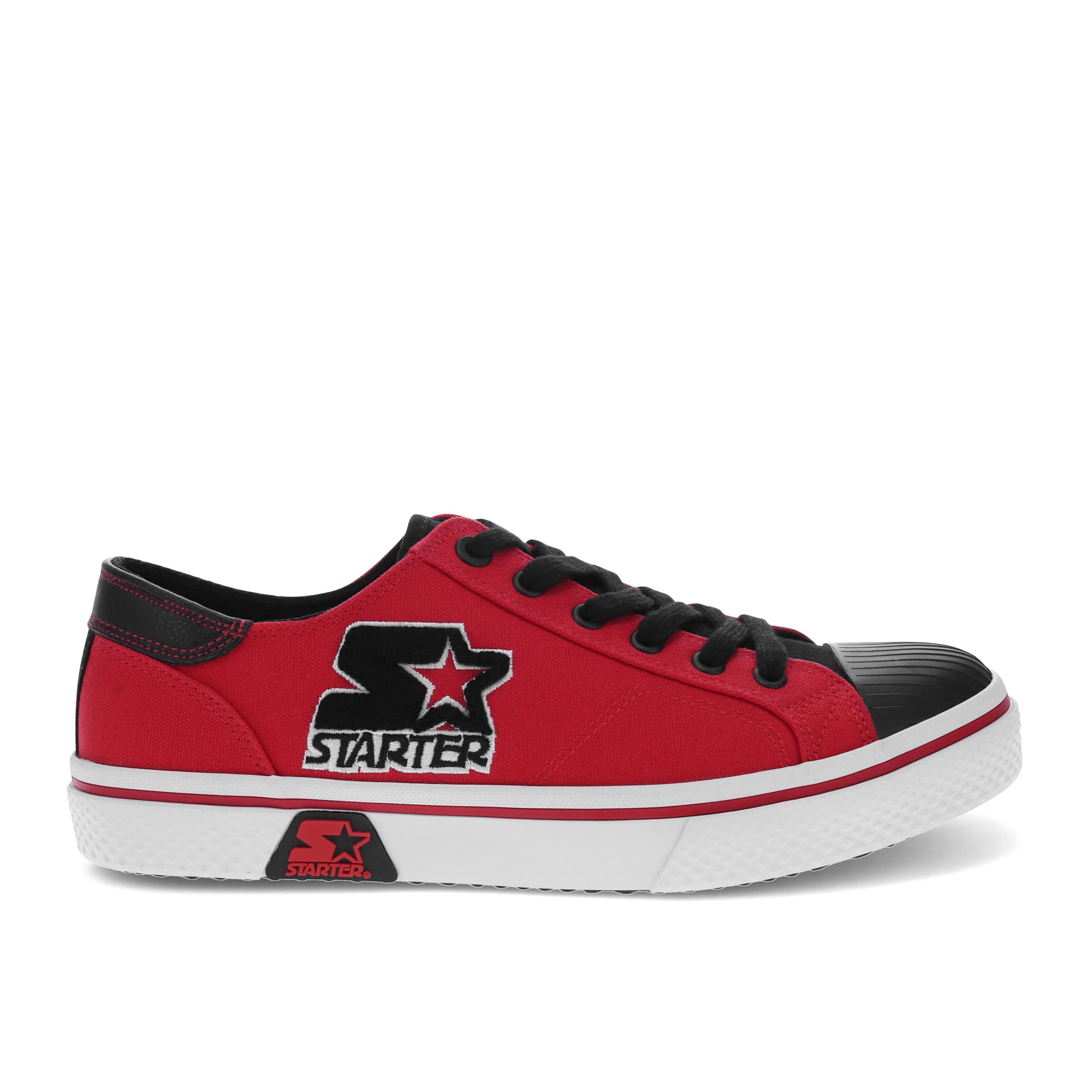 STARTER Tradition 71 Low Sneakers, Alternate, color, Red/Black