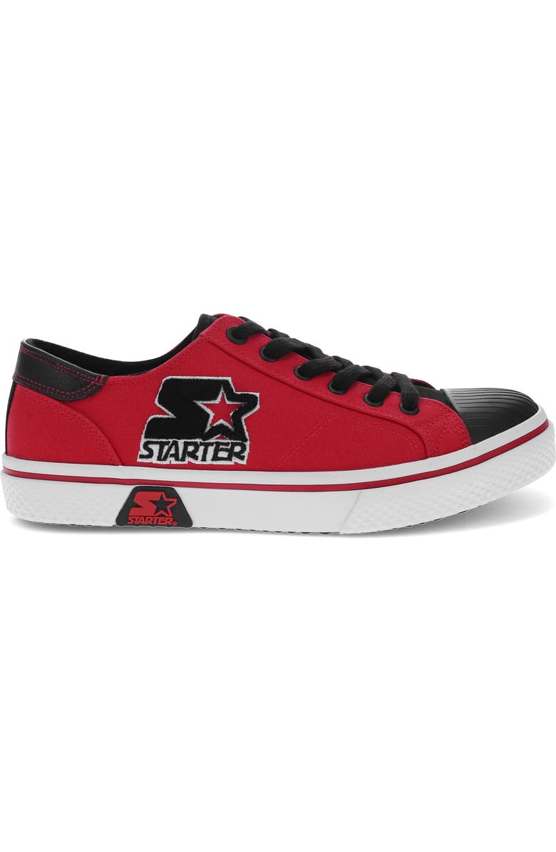 STARTER Tradition 71 Low Sneakers, Alternate, color, Red/Black