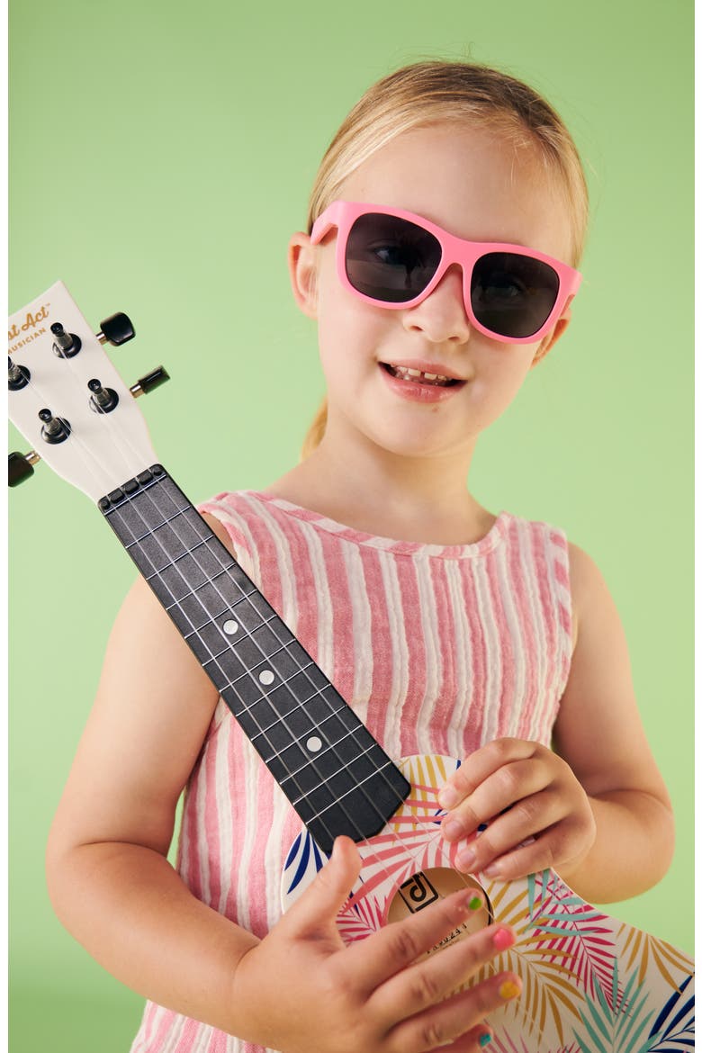 Kids' Navigator Sunglasses, Alternate, color, THINK PINK!