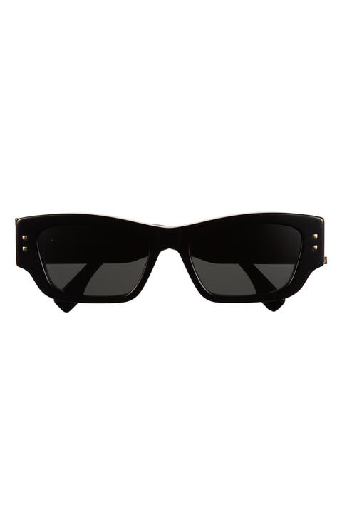 Fold 53mm Cat Eye Sunglasses