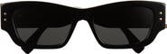 Fendi Fold 53mm Cat Eye Sunglasses