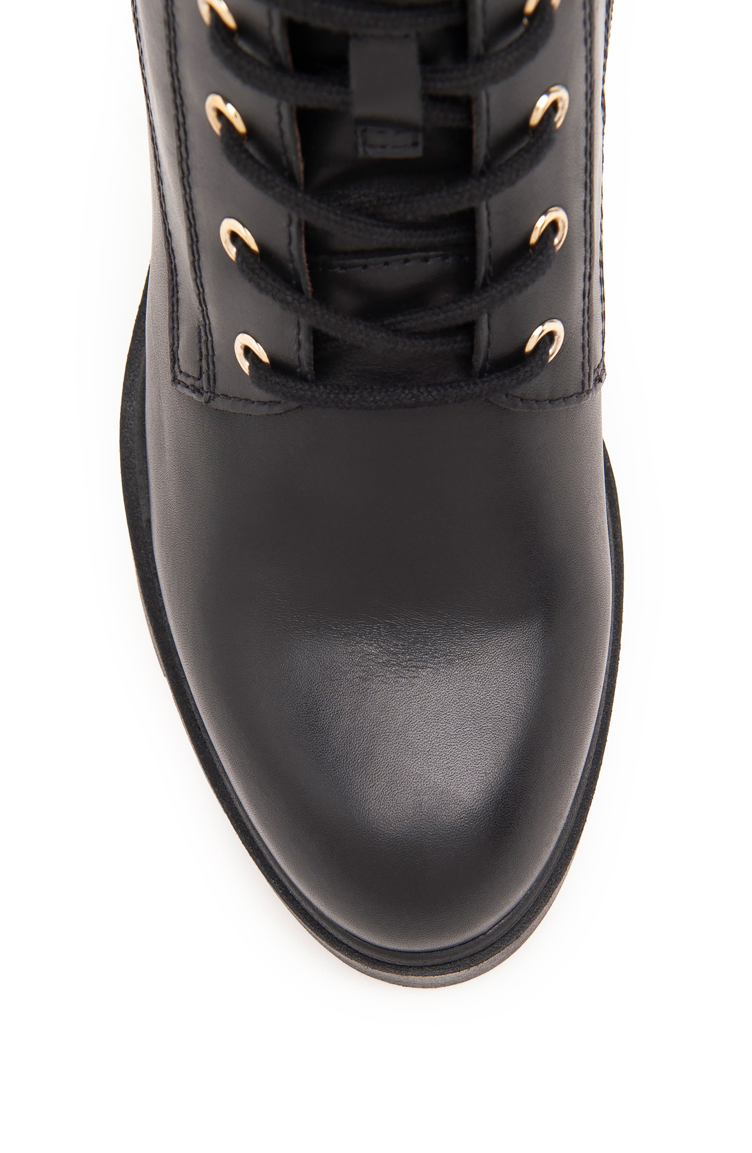 NeroGiardini Quilted Moto Boot, Alternate, color, 