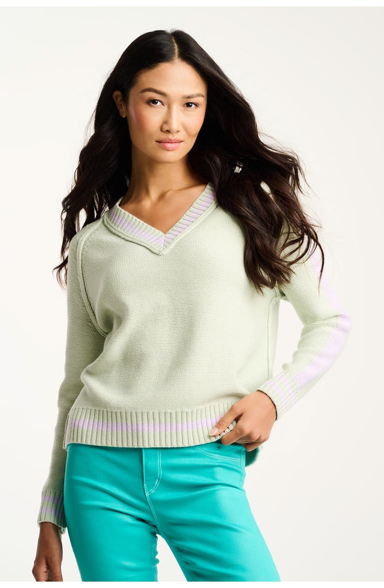 Lisa Todd Two Timer Sweater, Main, color, Beachglass