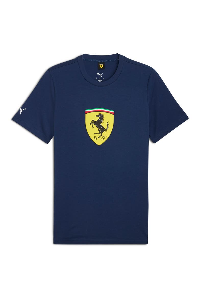 x Ferrari Sportswear Shield Graphic T-Shirt, Alternate, color, PERSIAN BLUE