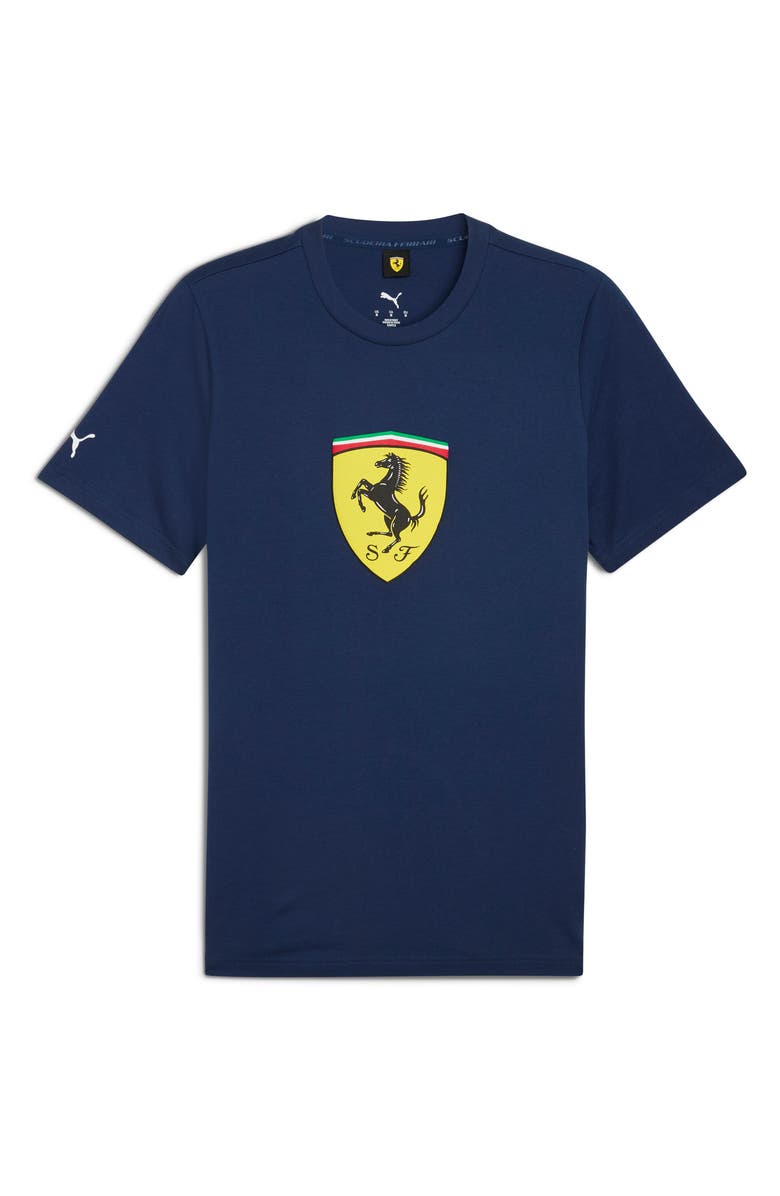 PUMA x Ferrari Sportswear Shield Graphic T-Shirt, Alternate, color, Persian Blue