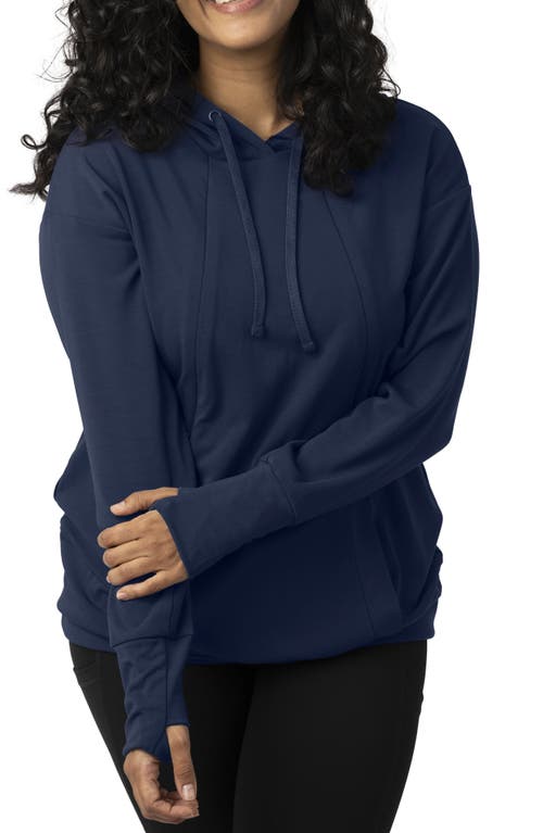 Kindred Bravely Relaxed Fit Nursing Hoodie in Navy 