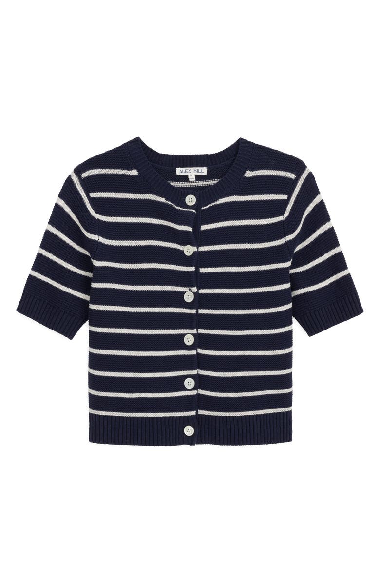 Alex Mill Elle Stripe Cotton & Linen Sweater, Alternate, color,