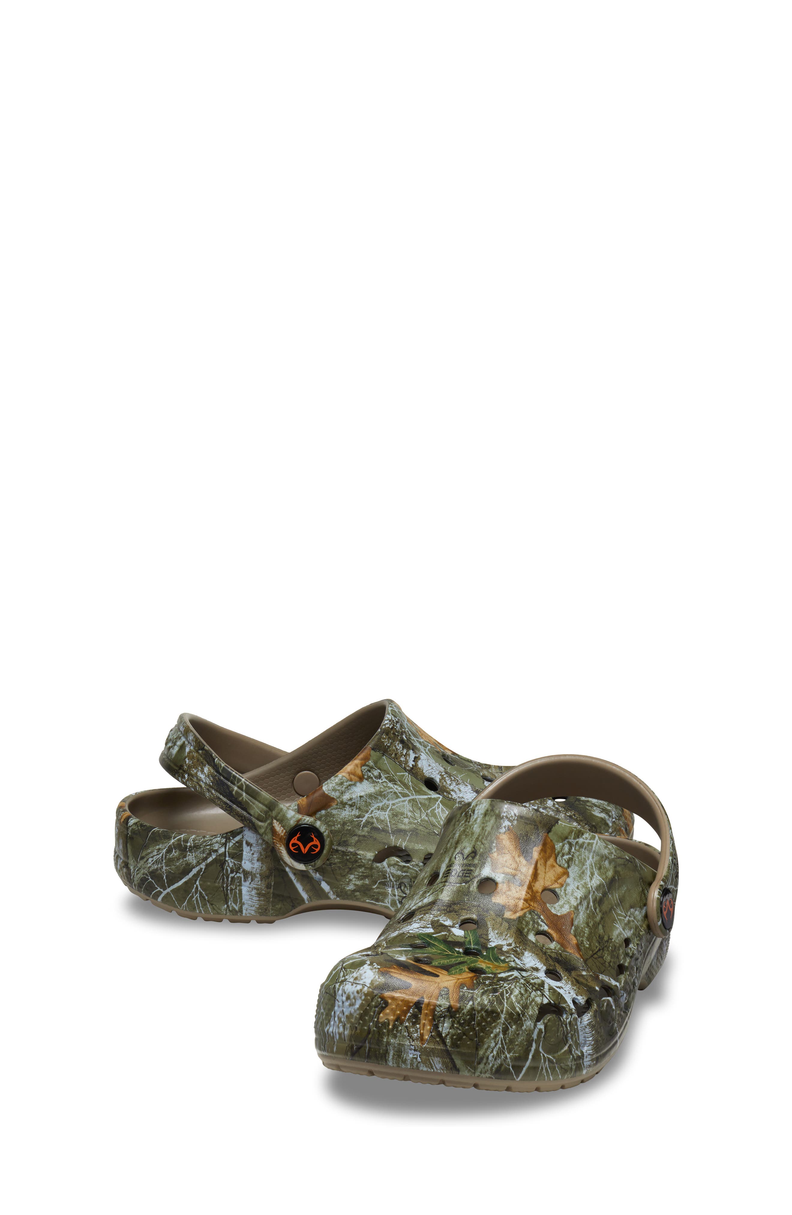 CROCS Kids' Reatree Camo Baya Clog, Alternate, color, 