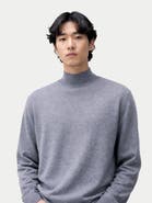 Gobi Cashmere Timeless Mock Neck Cashmere Sweater