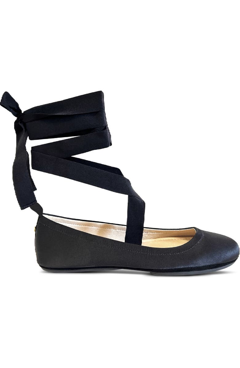 Yosi Samra Simone Ankle Strap Foldable Flat, Alternate, color,