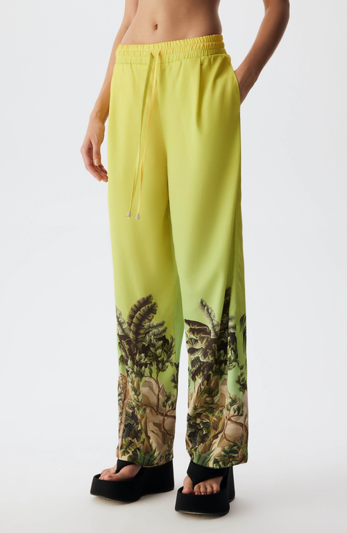 Je Te Veux Botanica Pant In Yellow