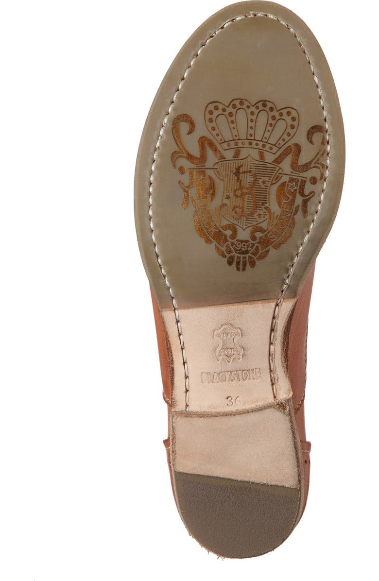 Blackstone 'HL55' Slip-On Oxford, Alternate, color, Rusty Brown Leather