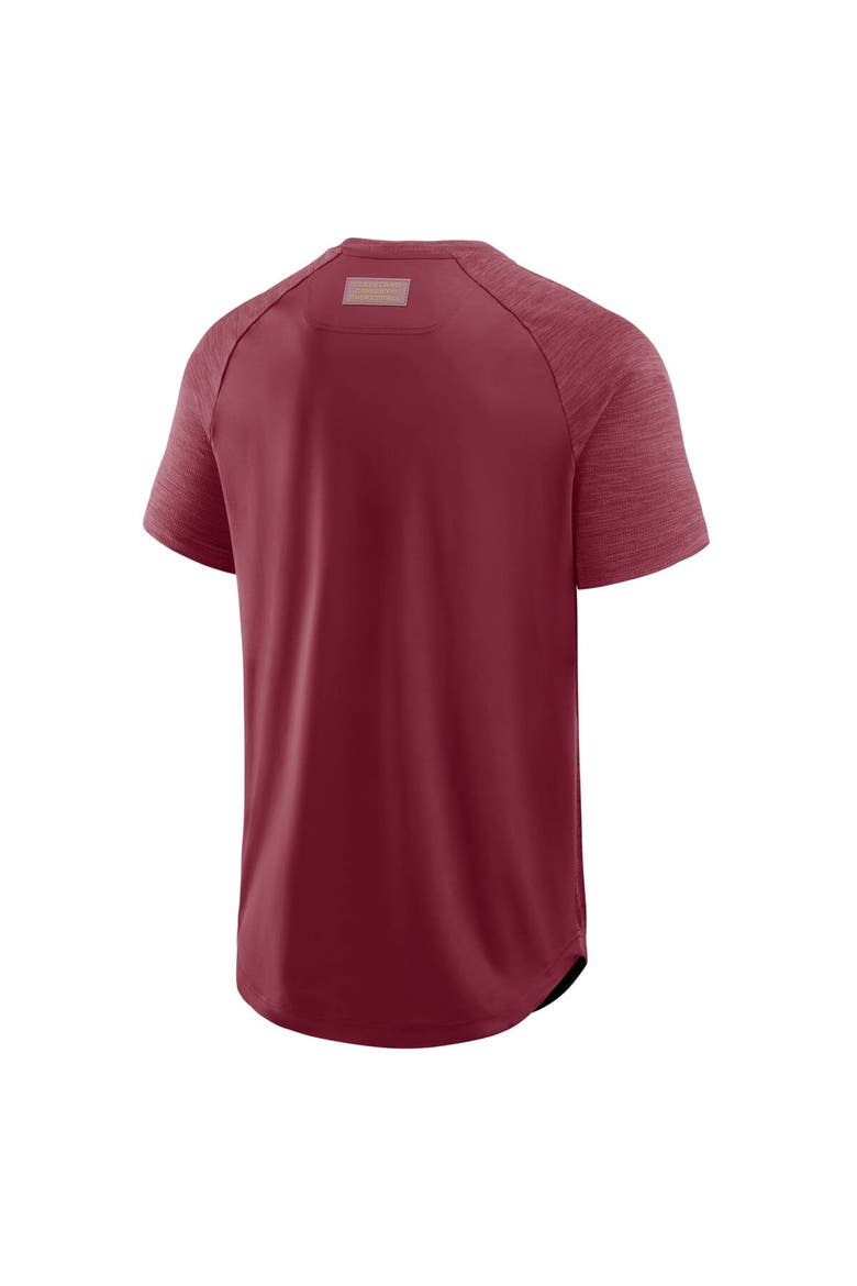 Men's Fanatics Wine Cleveland Cavaliers Inbound Pass Play Practice T-Shirt, Alternate, color, Wine
