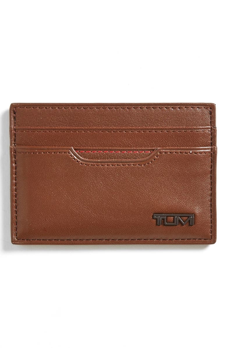 TUMI 'Slim' Card Case ID Wallet, Main, color, 
