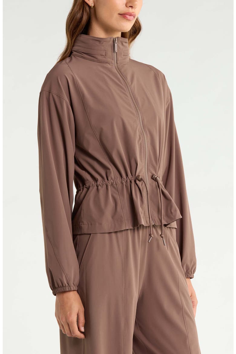 Atlas Jacket with Hidden Hood, Alternate, color, BROWN QUARTZ