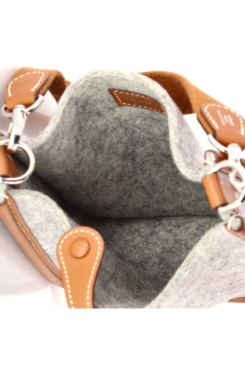 Pre-Owned Hermes Evelyne Bag Gen III Felt TPM, Alternate, color, Gris Clair