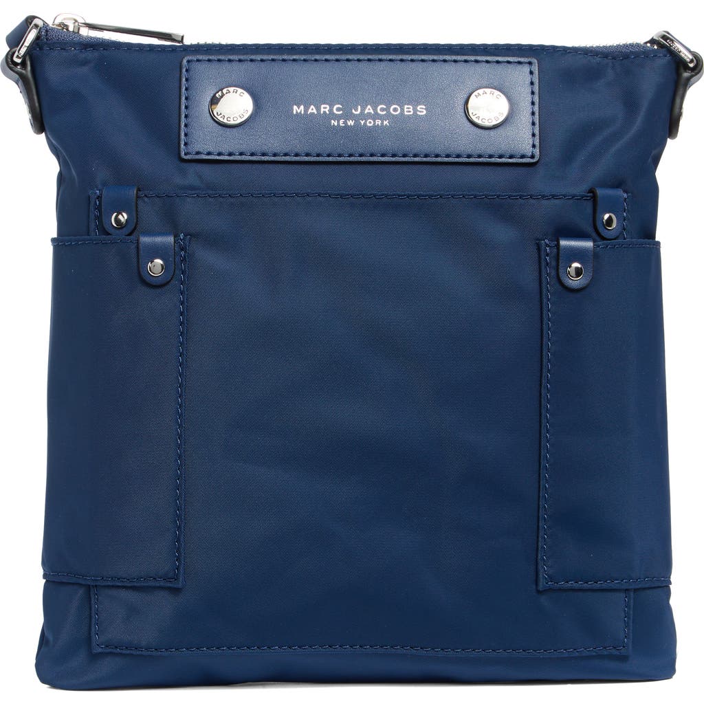 Marc Jacobs Preppy Swing Pack Crossbody Bag In Azure Blue