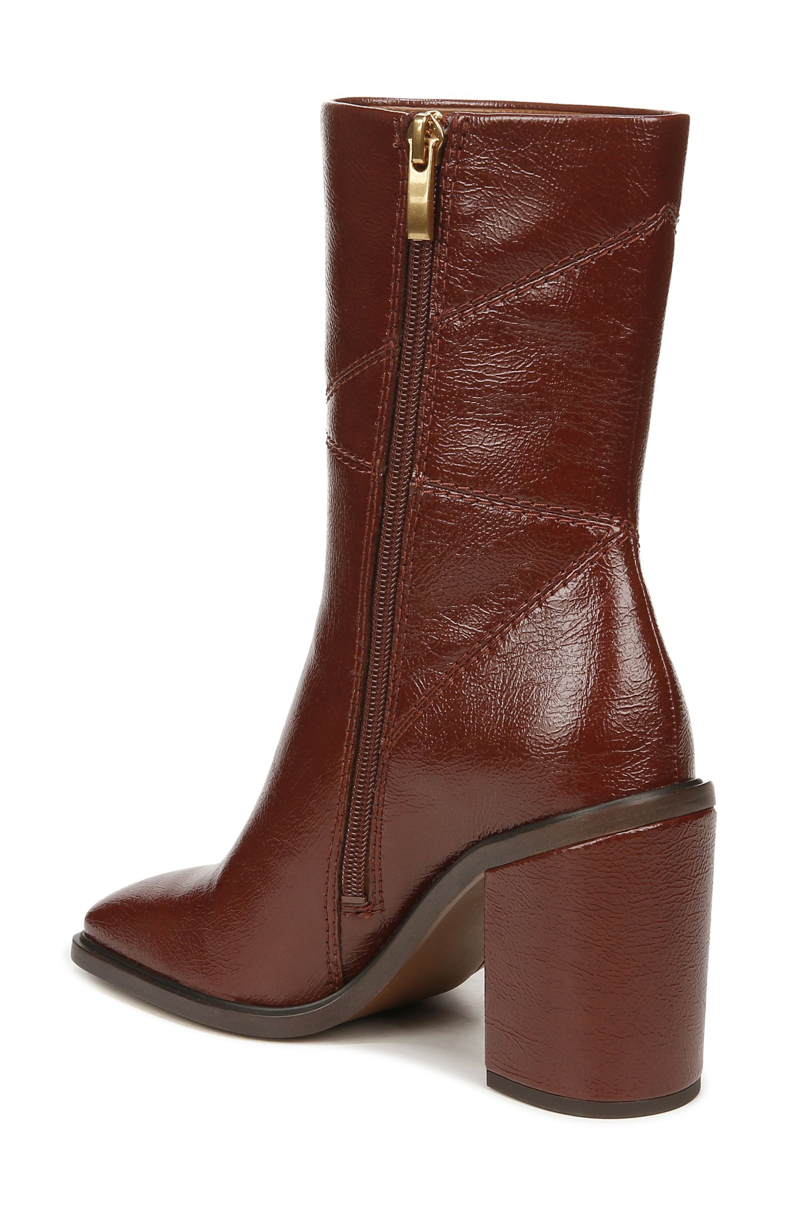 Franco Sarto Stevie Bootie, Alternate, color, Mahogany
