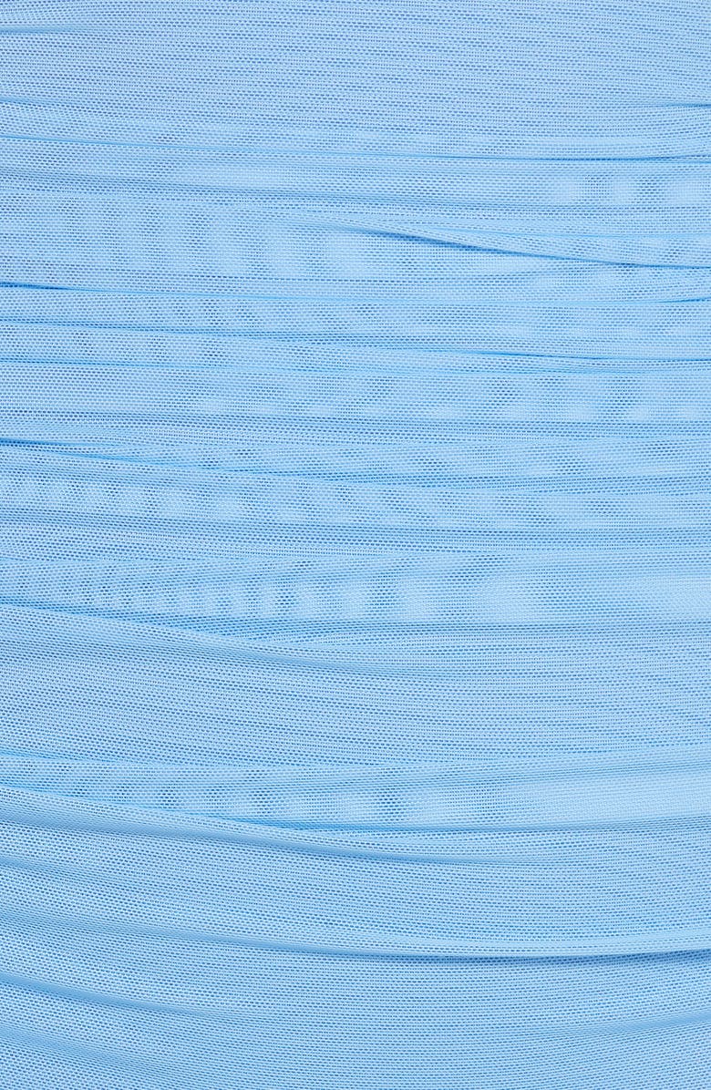 Norma Kamali Ruched Halter Neck Swimdress, Alternate, color, 