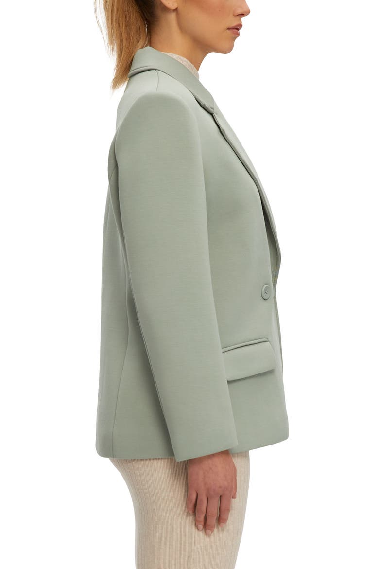 Braunwyn Notch Collar Blazer, Alternate, color, JADE