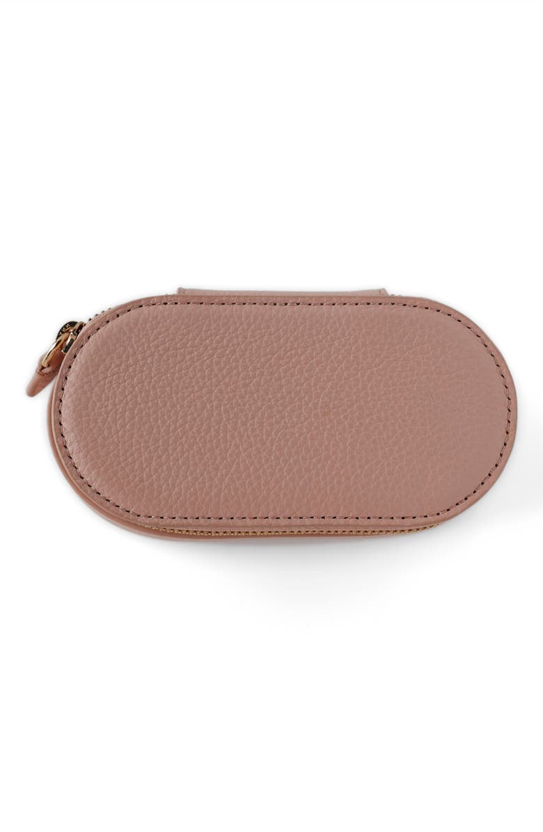 Monica Vinader Leather Mini Oval Trinket Box, Alternate, color,