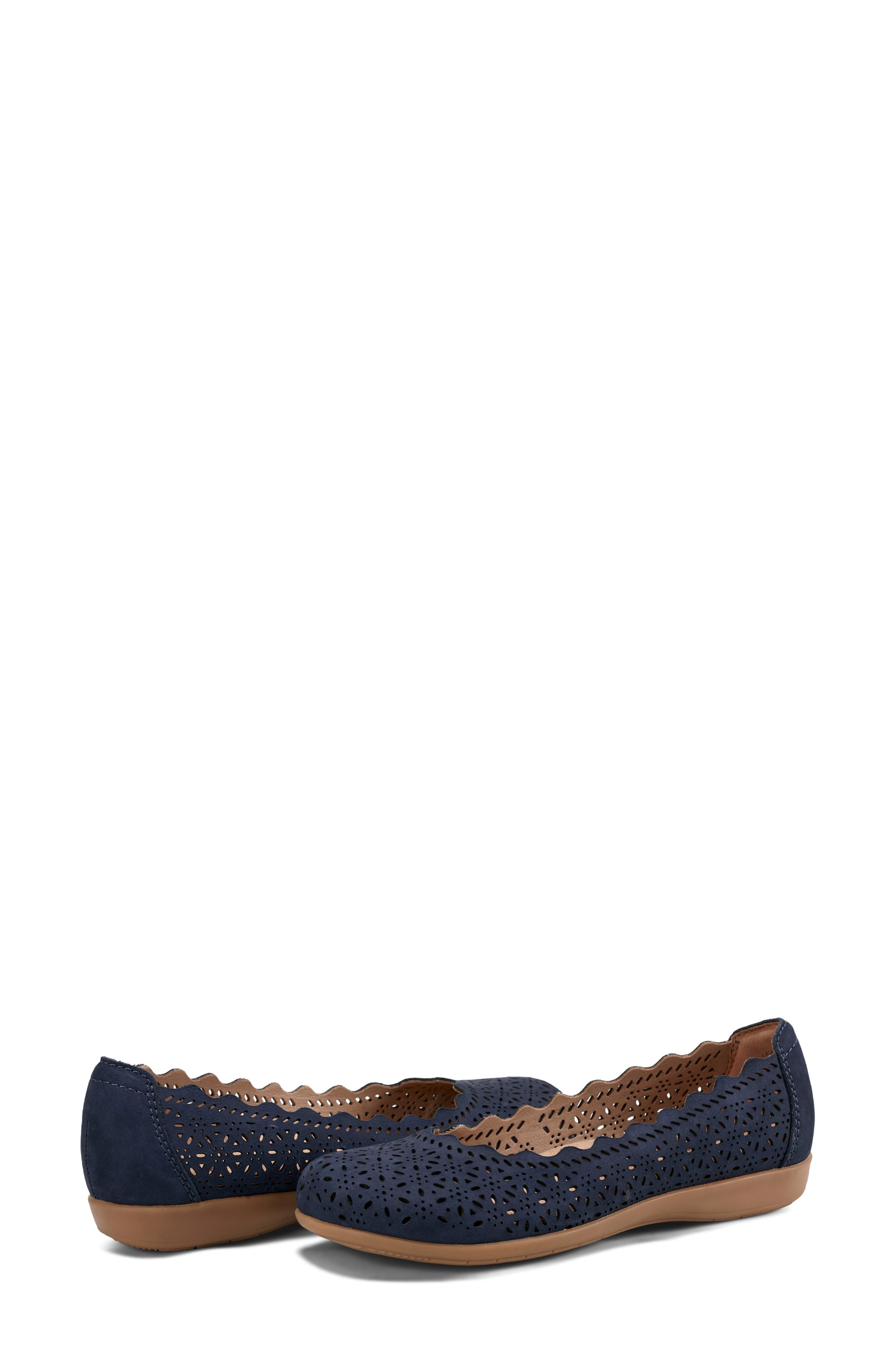 Bria Flat, Alternate, color, DARK BLUE