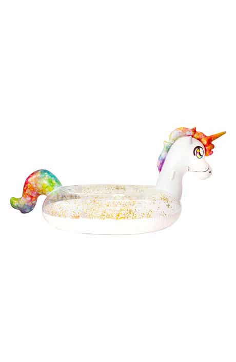 POOLCANDY Extra Large Glitter Unicorn Float