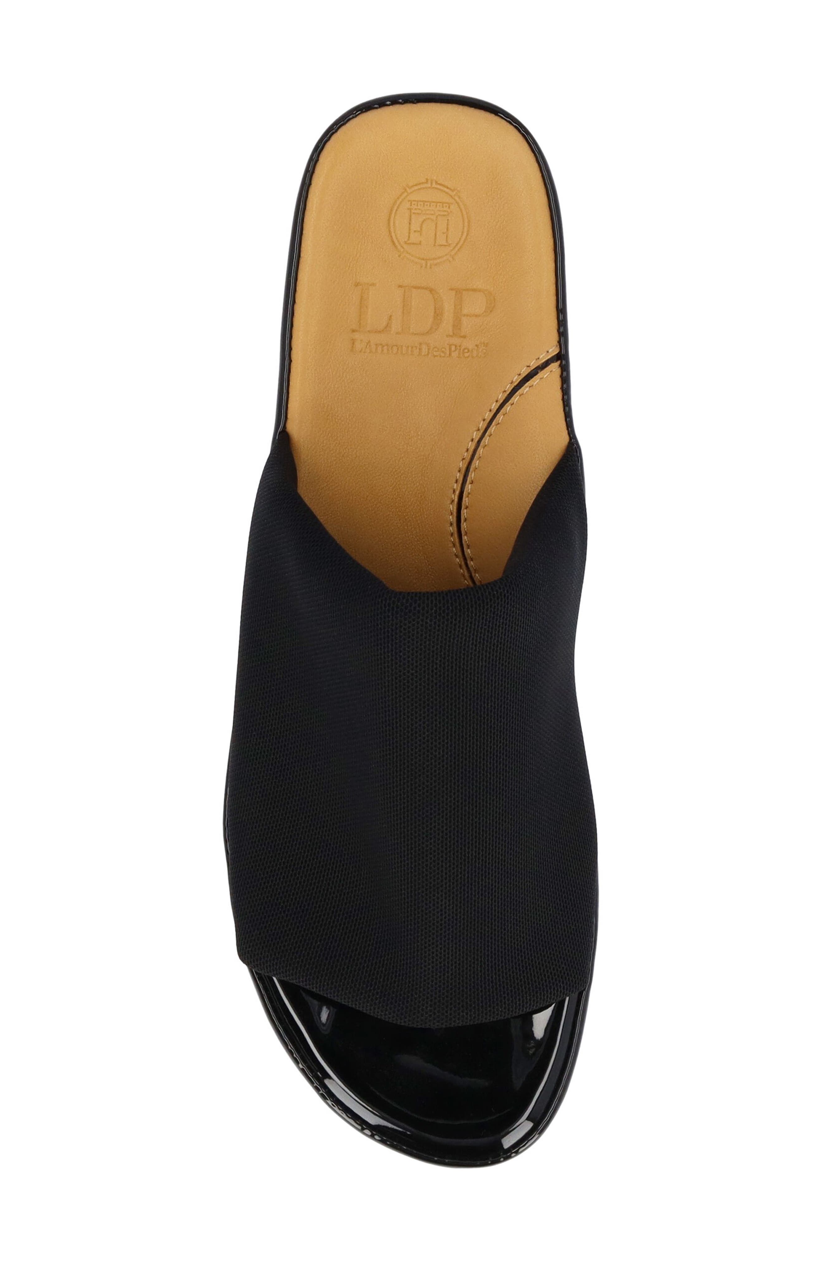 L'Amour des Pieds Azisa Sandal, Alternate, color, Black