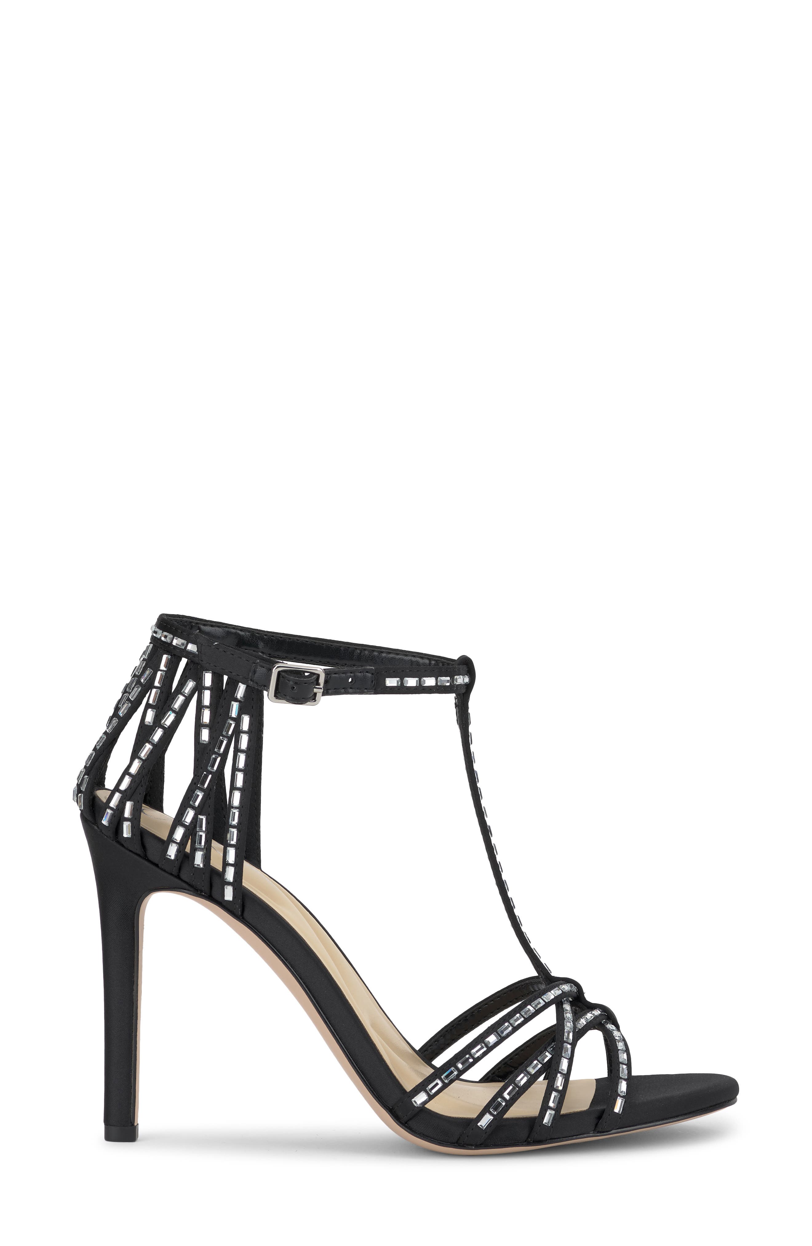 Jessica Simpson Jivira Ankle Strap Sandal, Alternate, color, Black
