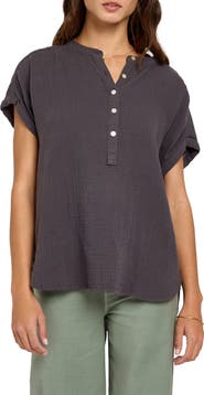 Faherty Dream Desmond Organic Cotton Top