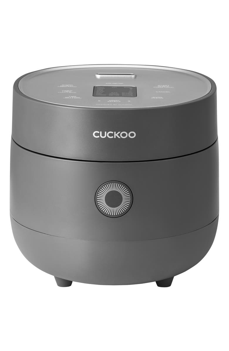 Cuckoo Micom 3-Cup Rice Cooker, Main, color, Matte Gray