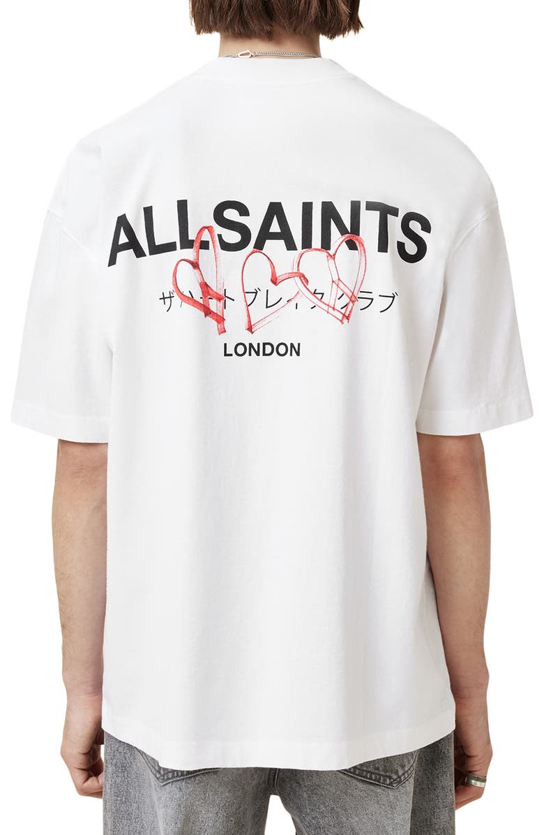 AllSaints Amore Graphic T-Shirt, Alternate, color, 