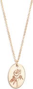 Set & Stones Louise Birth Flower Necklace
