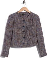 Amanda & Chelsea Bouclé Tweed Jacket