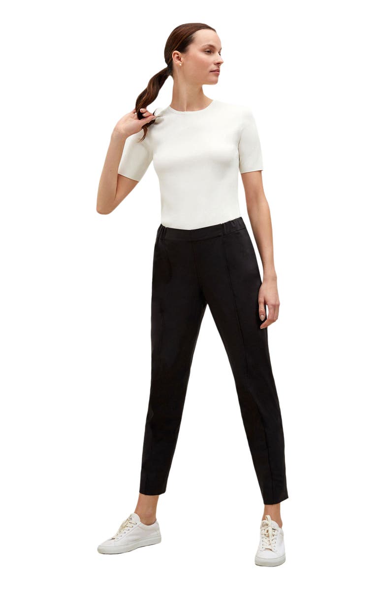 M.M.LaFleur Colby Travel Pant - OrigamiTech, Alternate, color, Black