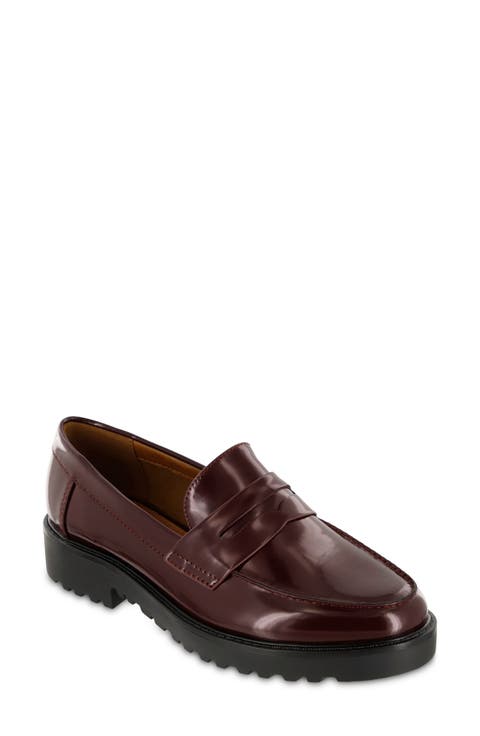 Hali Lug Sole Penny Loafer (Women)