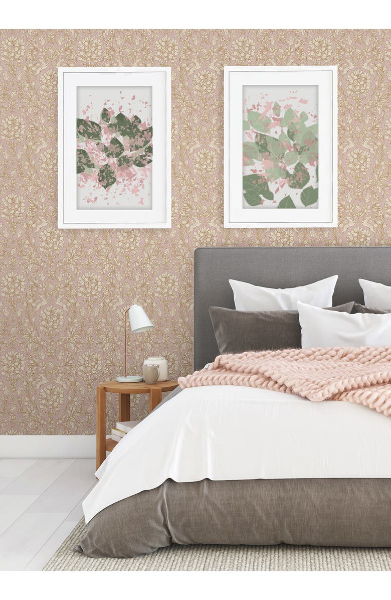 Wallpops Enchanted Forest Wallpaper, Alternate, color, Pastel