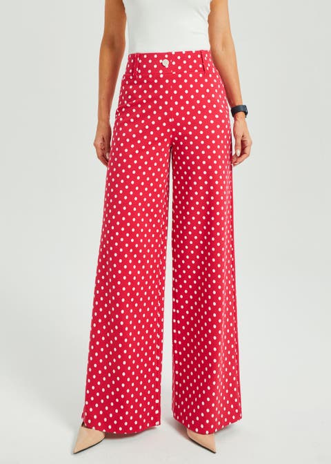 Classic High Waist DPYP Dress Pant Yoga Pants Wide Leg