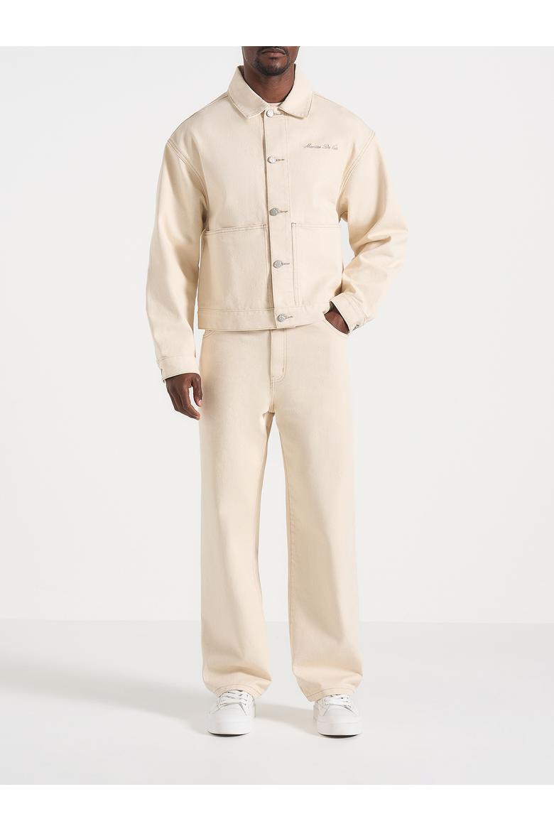 DN002 Relaxed Fit Jeans, Alternate, color, Cream