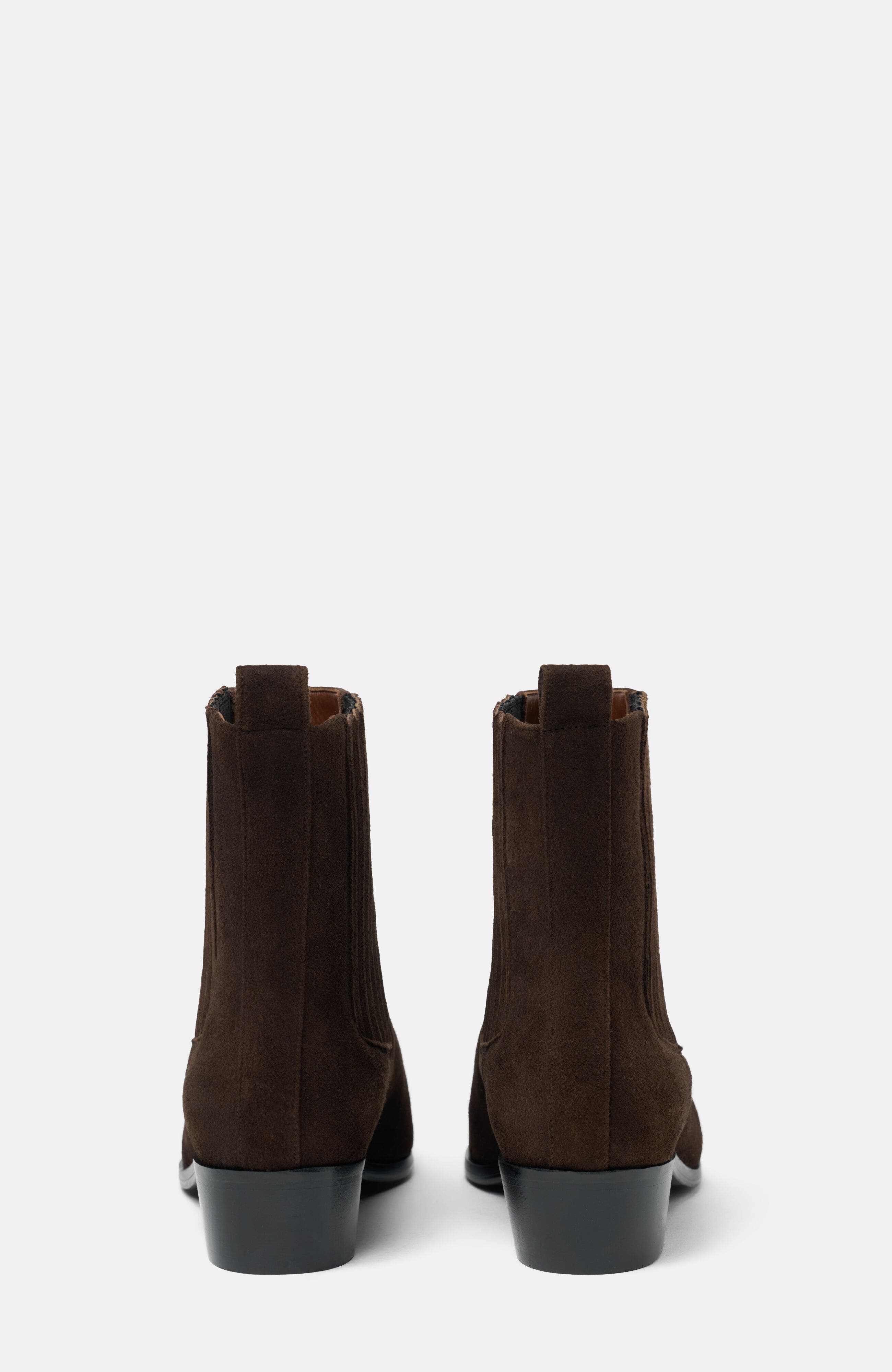 Oliviar Chelsea Boots, Alternate, color, Dark Brown - Suede