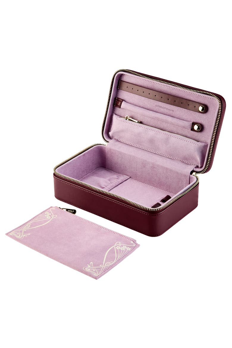 X LIBERTY Medium Zip Case, Alternate, color, Burgundy