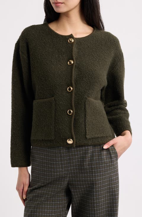 Crewneck Cardigan