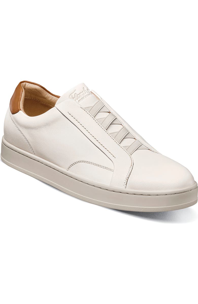 Florsheim Matteo Sneaker, Main, color, Cream