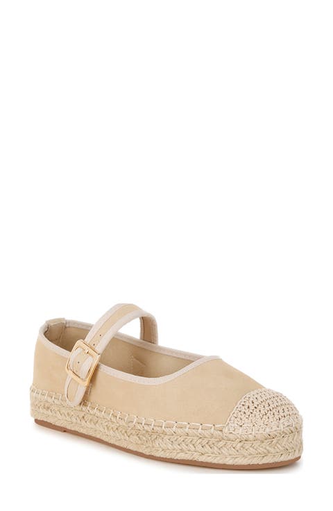 Bolean Espadrille Mary Jane Flat (Women)