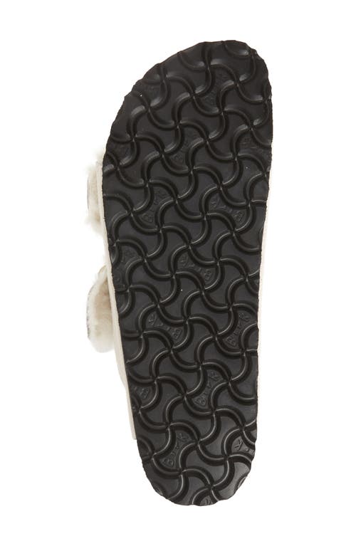 Birkenstock Arizona Genuine Shearling Slide Sandal