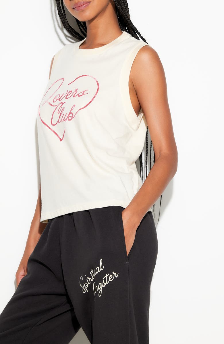 Spiritual Gangster Lovers Bowery Cotton Tank, Alternate, color, Canvas