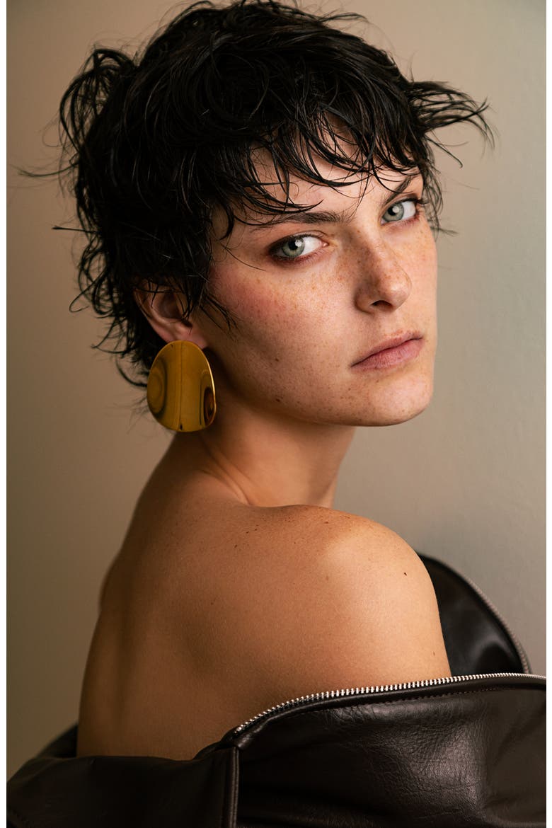 Ancestral Light Earrings, Alternate, color, Gold