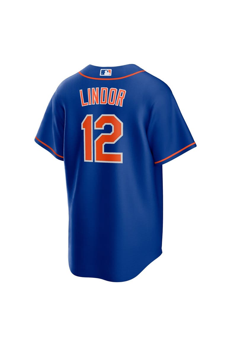Men's Nike Francisco Lindor Royal New York Mets Alternate Replica Player Jersey, Alternate, color, Royal
