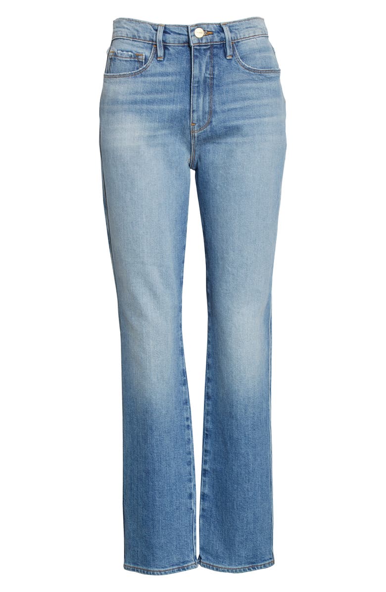 FRAME Le Crop Mini High Waist Bootcut Jeans, Alternate, color, 