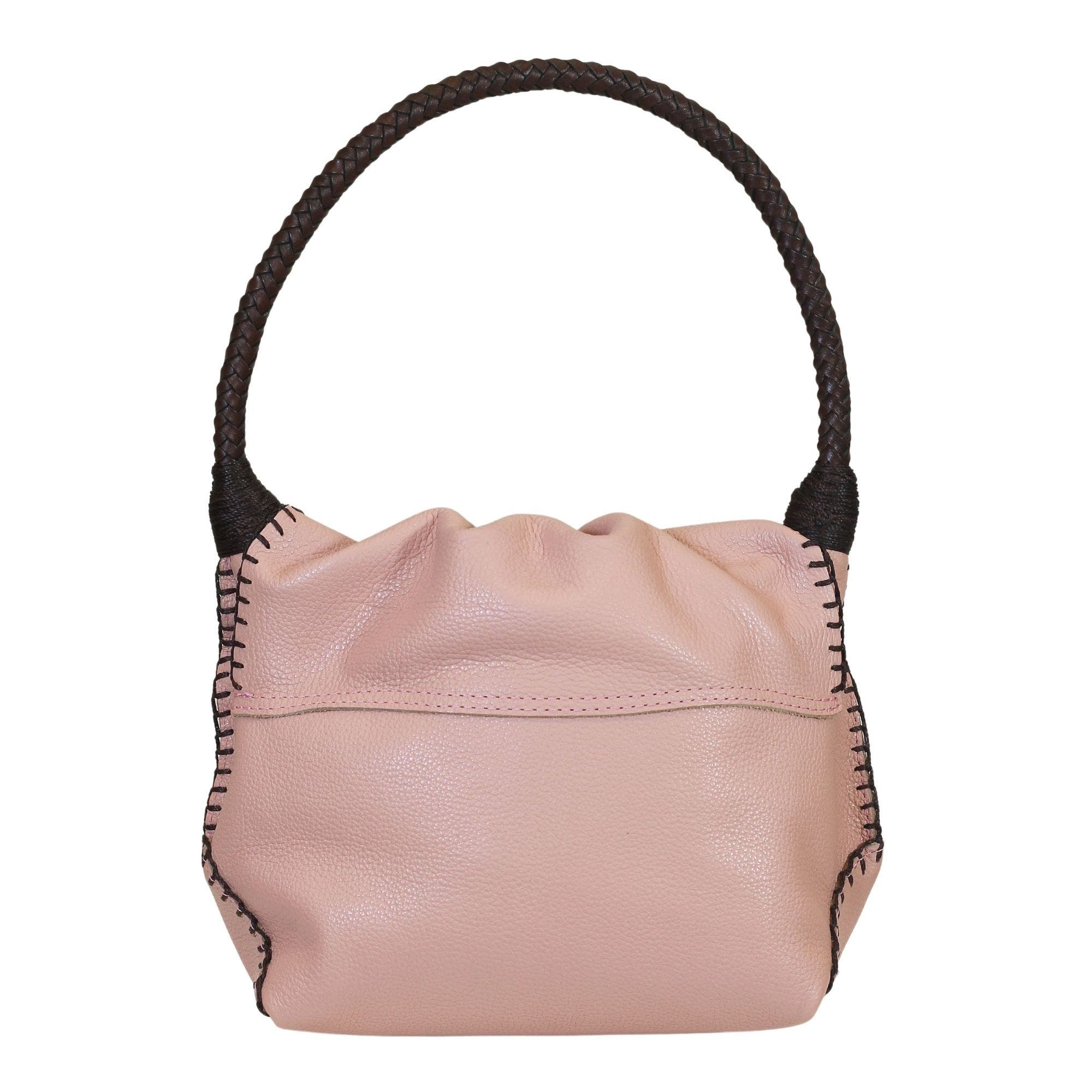 Shoulder Butterfly Leather Bag, Alternate, color, Dusty Rose